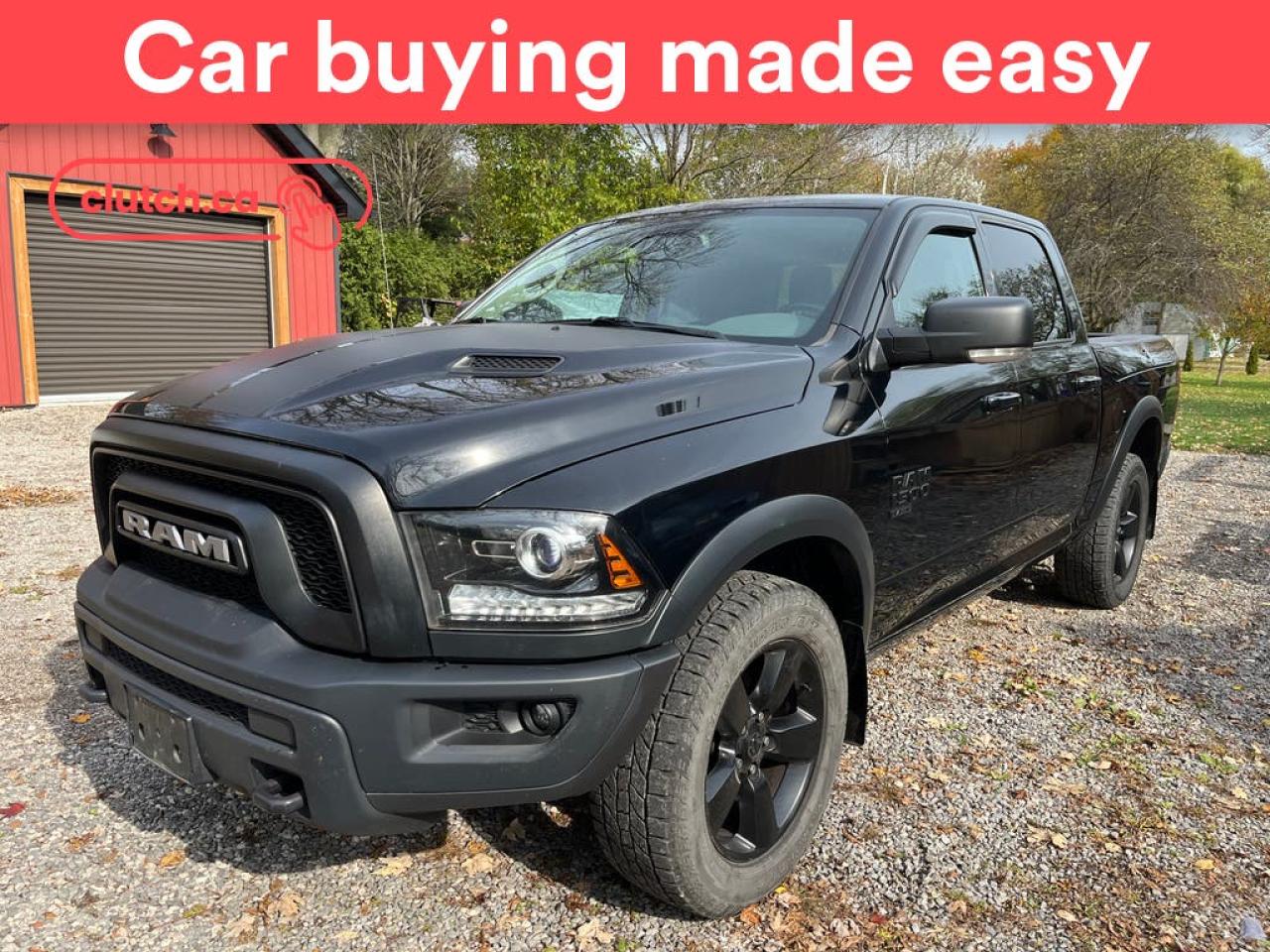 Used 2019 RAM 1500 Classic Warlock Crew Cab 4x4 w/ Uconnect 4C, A/C, Apple CarPlay & Android Auto for sale in Toronto, ON