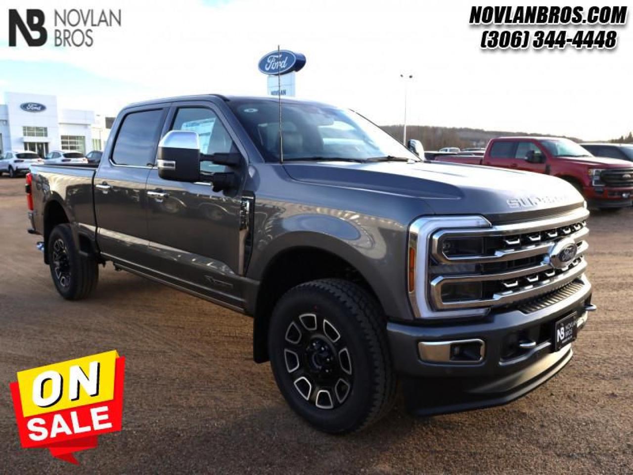 New 2024 Ford F-350 Super Duty Platinum  - Leather Seats for sale in Paradise Hill, SK