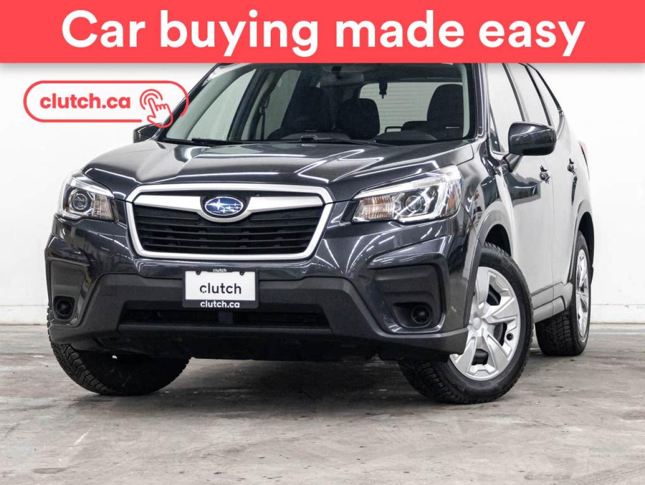 Used 2019 Subaru Forester 2.5i AWD w/ Apple CarPlay & Android Auto, Heated Front Seats, Rearview Camera for sale in Toronto, ON