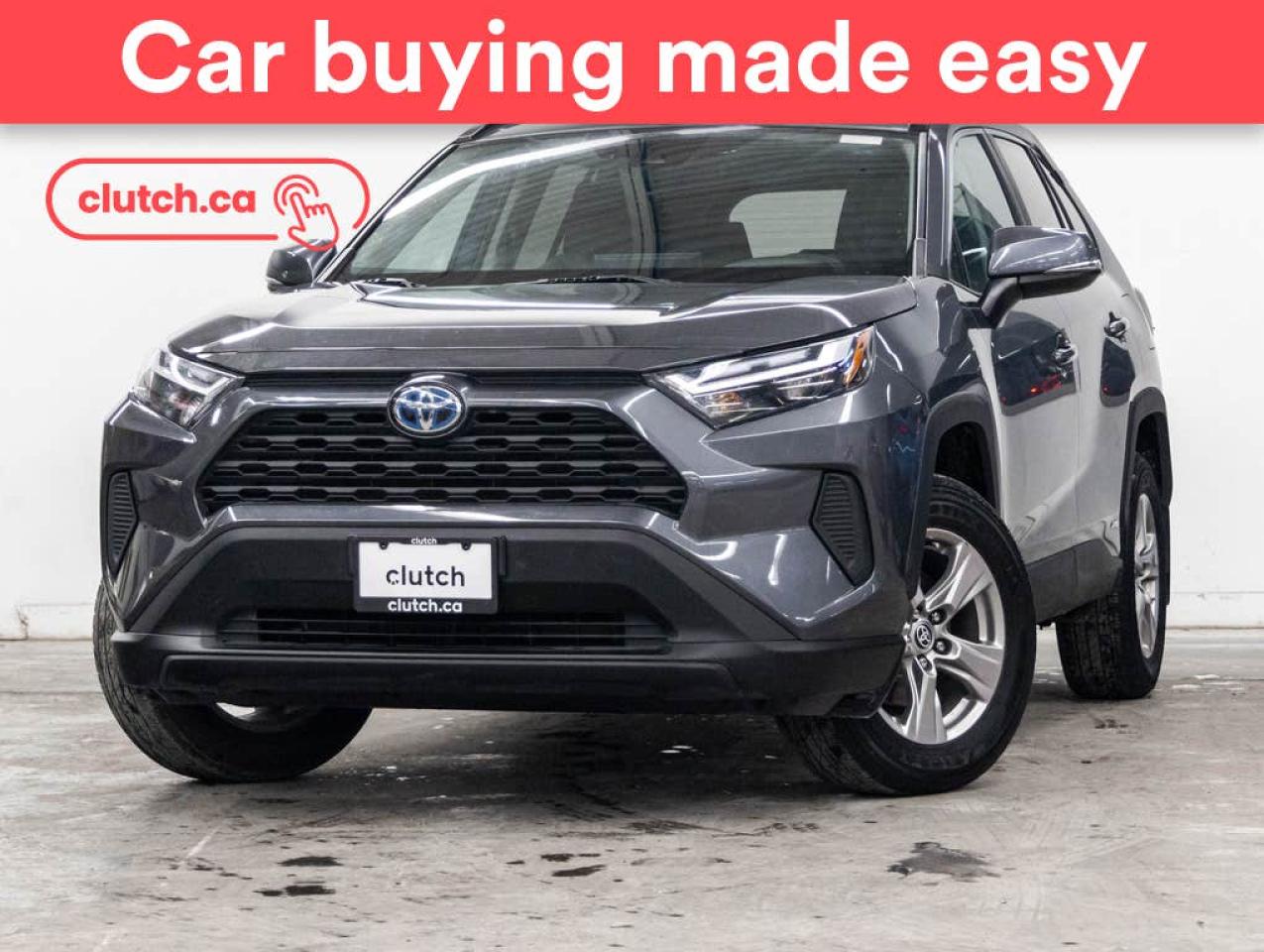 Used 2023 Toyota RAV4 Hybrid XLE AWD w/ Apple CarPlay & Android Auto, Dual Zone A/C, Power Moonrof for sale in Toronto, ON