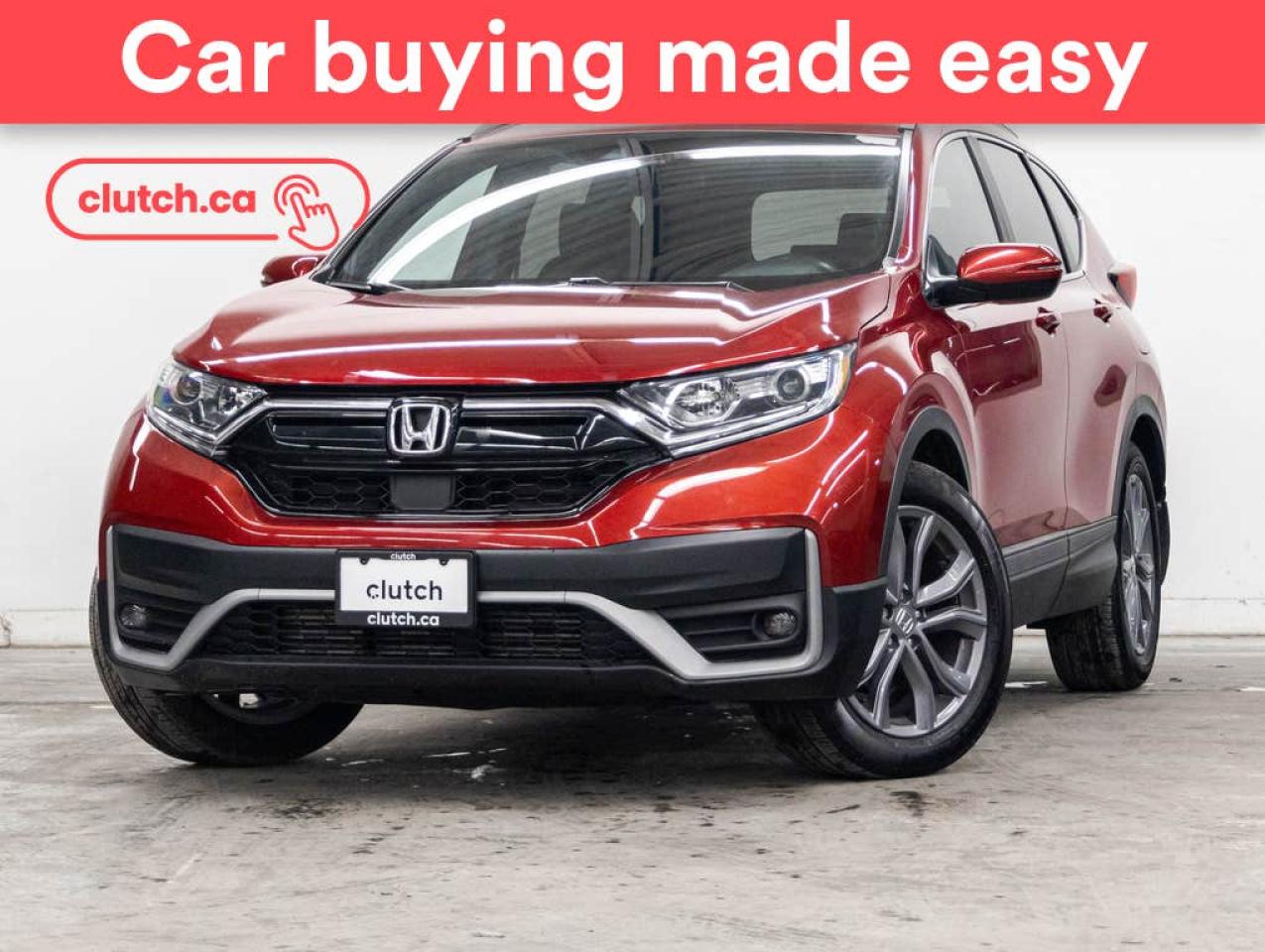 Used 2022 Honda CR-V Sport AWD w/ Apple CarPlay & Android Auto, Dual Zone A/C, Power Moonroof for sale in Toronto, ON