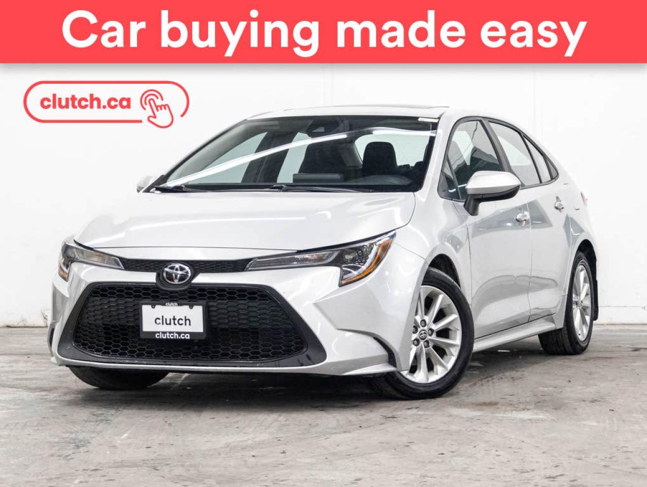 Used 2022 Toyota Corolla LE w/ Upgrade Pkg w/ Apple CarPlay & Android Auto, A/C, Power Sunroof for sale in Toronto, ON