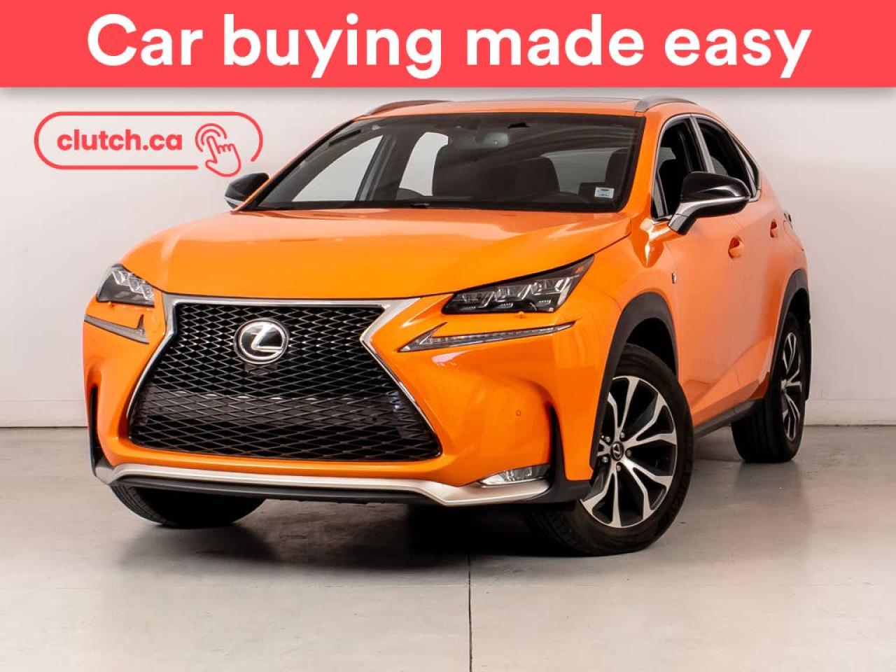 Used 2017 Lexus NX 200t F-Sport AWD w/ Nav, Sunroof, Leather for sale in Bedford, NS