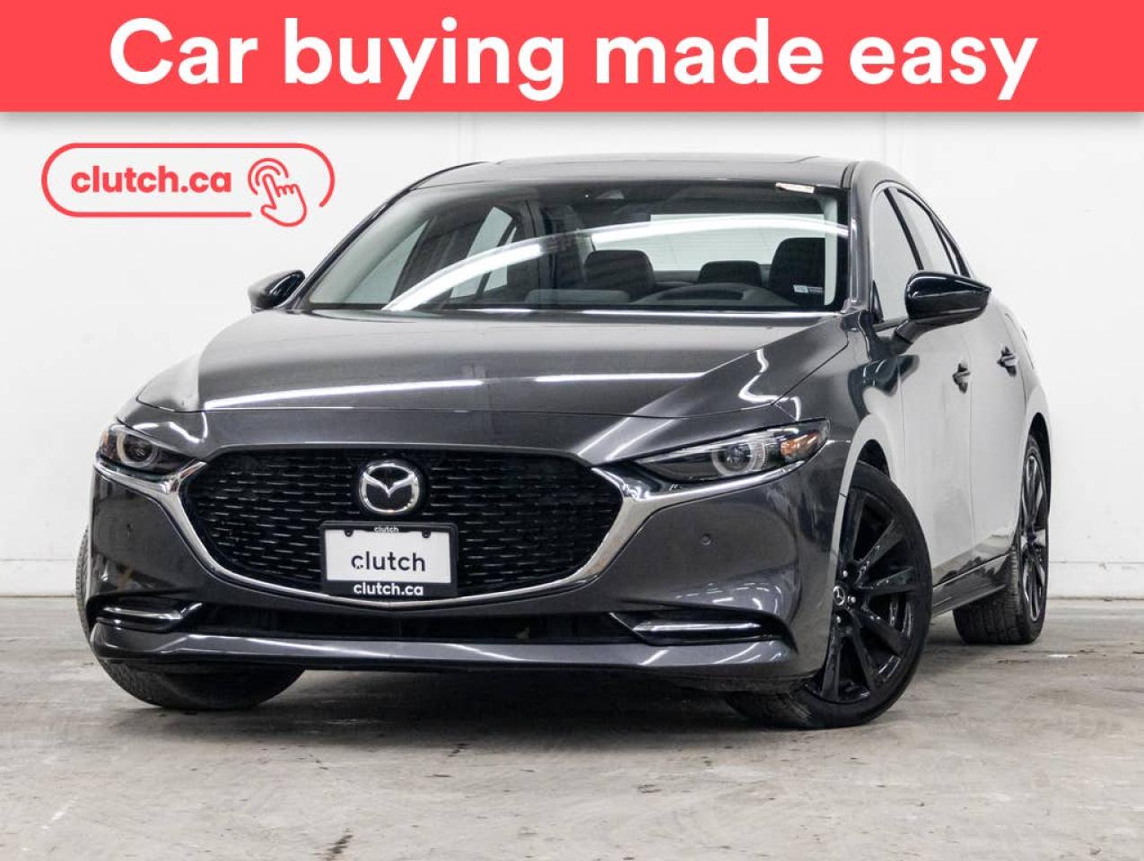 Used 2021 Mazda MAZDA3 GT w/Turbo AWD w/ Premium Pkg w/ Apple CarPlay & Android Auto, Dual Zone A/C, Power Moonroof for sale in Toronto, ON