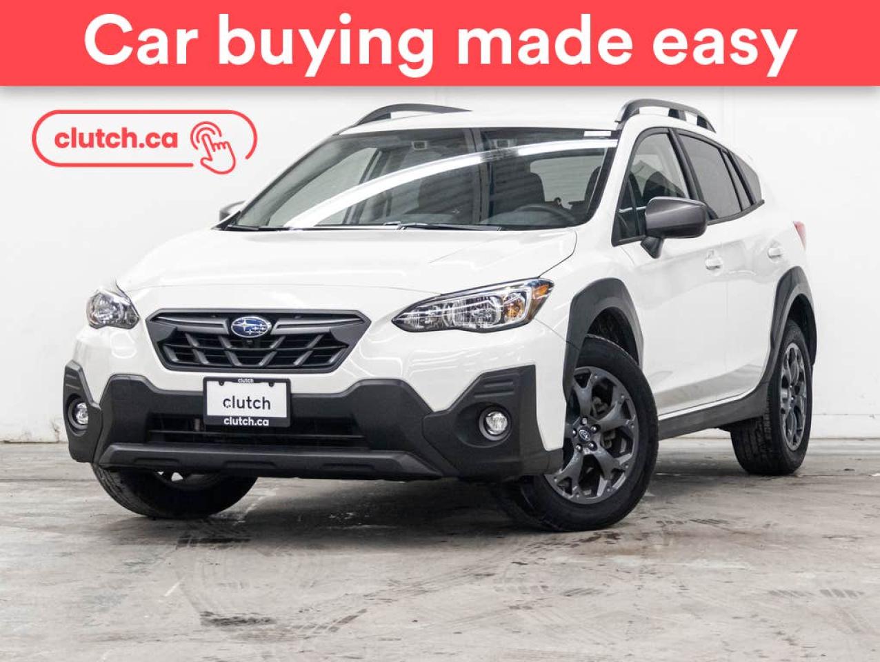 Used 2023 Subaru XV Crosstrek Outdoor AWD w/ Apple CarPlay & Android Auto, Heated Steering Wheel, Heated Front Seats for sale in Toronto, ON