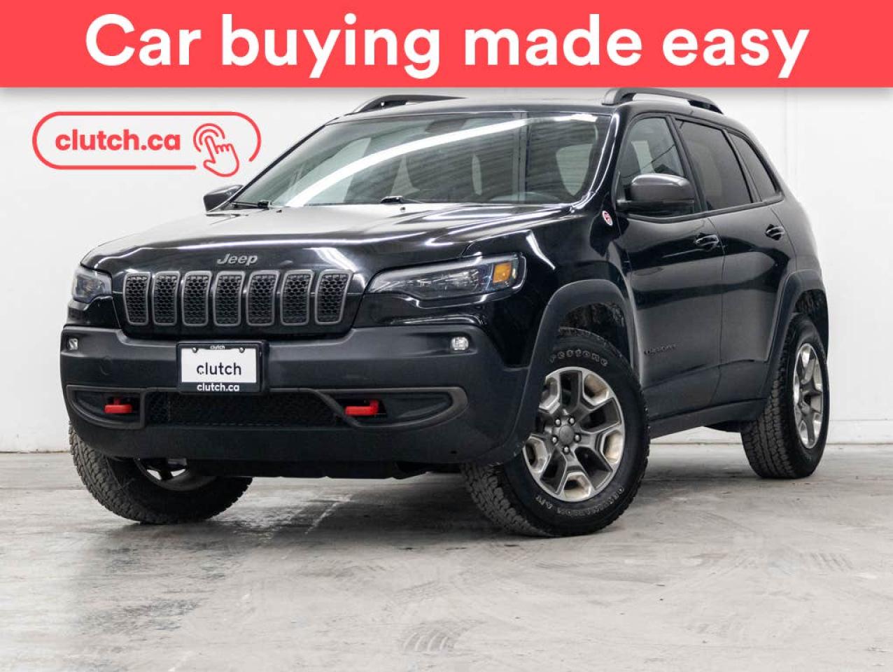 Used 2019 Jeep Cherokee Trailhawk L Plus 4x4 w/ Uconnect 4, Apple CarPlay & Android Auto, Dual-Zone A/C for sale in Bedford, NS