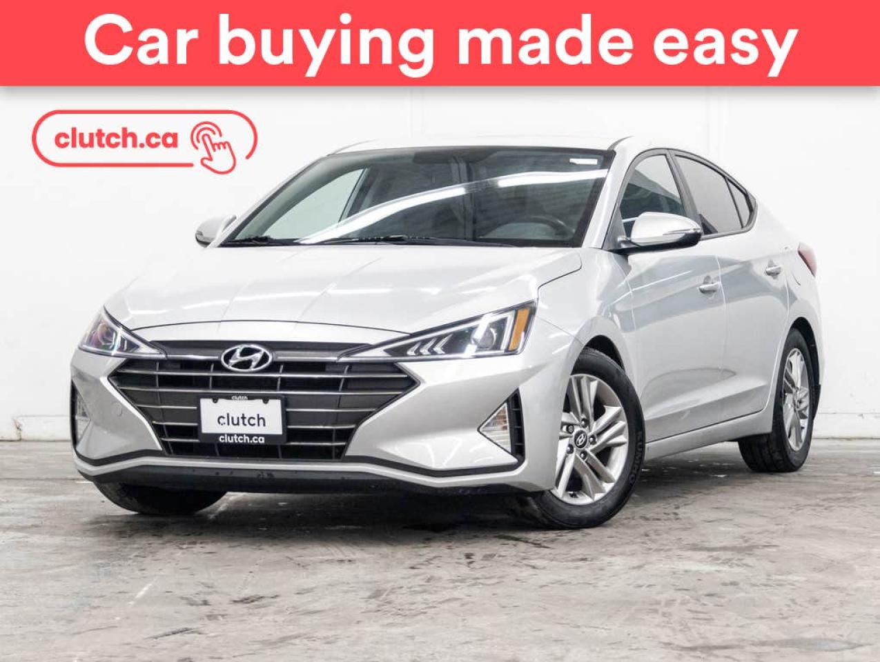 Used 2019 Hyundai Elantra Preferred w/ Apple CarPlay & Android Auto, Rearview Cam, A/C for sale in Toronto, ON