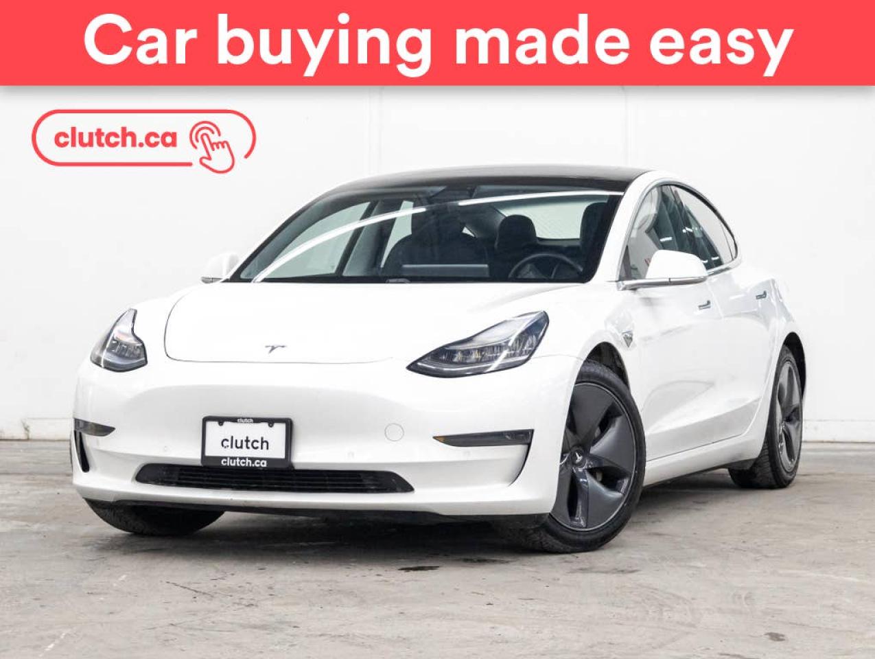 Used 2020 Tesla Model 3 Standard Range Plus w/ Autopilot, Nav, Glass Roof for sale in Toronto, ON