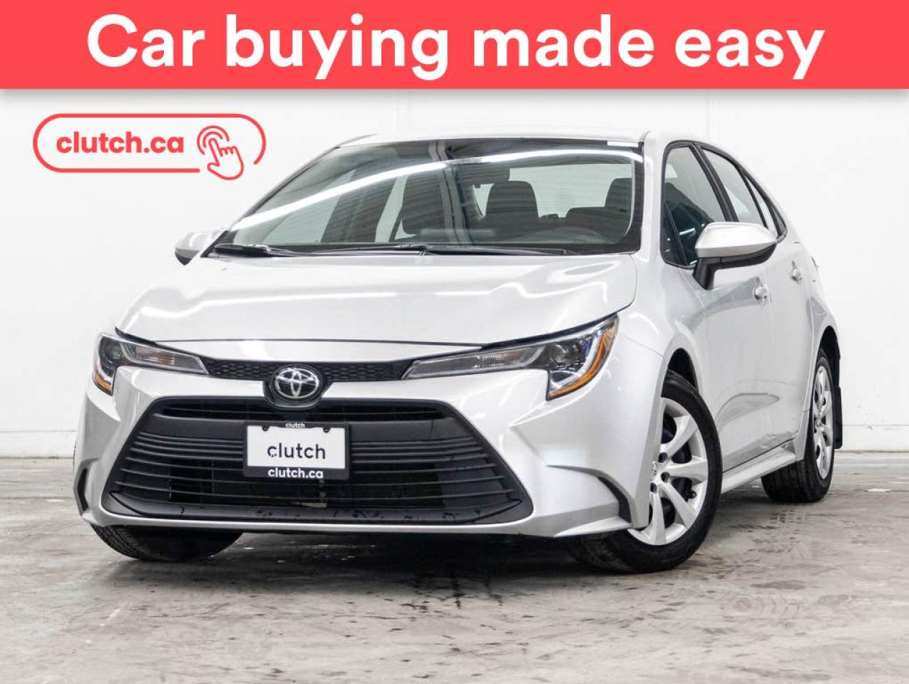 Used 2023 Toyota Corolla LE w/ Apple CarPlay & Android Auto, A/C, Rearview Cam for sale in Toronto, ON