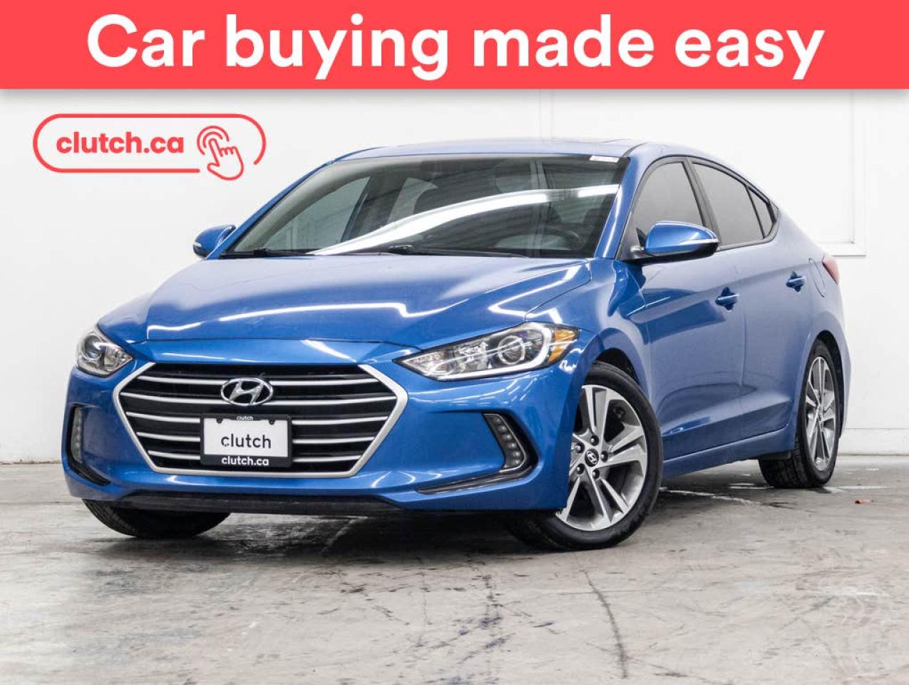 Used 2017 Hyundai Elantra GLS w/ Apple CarPlay & Android Auto, Dual Zone A/C, Power Sunroof for sale in Toronto, ON