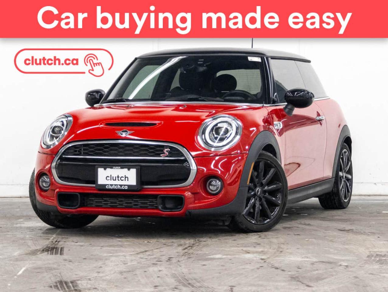 Used 2021 MINI 3 Door Cooper S w/ Apple CarPlay, Dual Zone A/C, Dual Panel Sunroof for sale in Toronto, ON