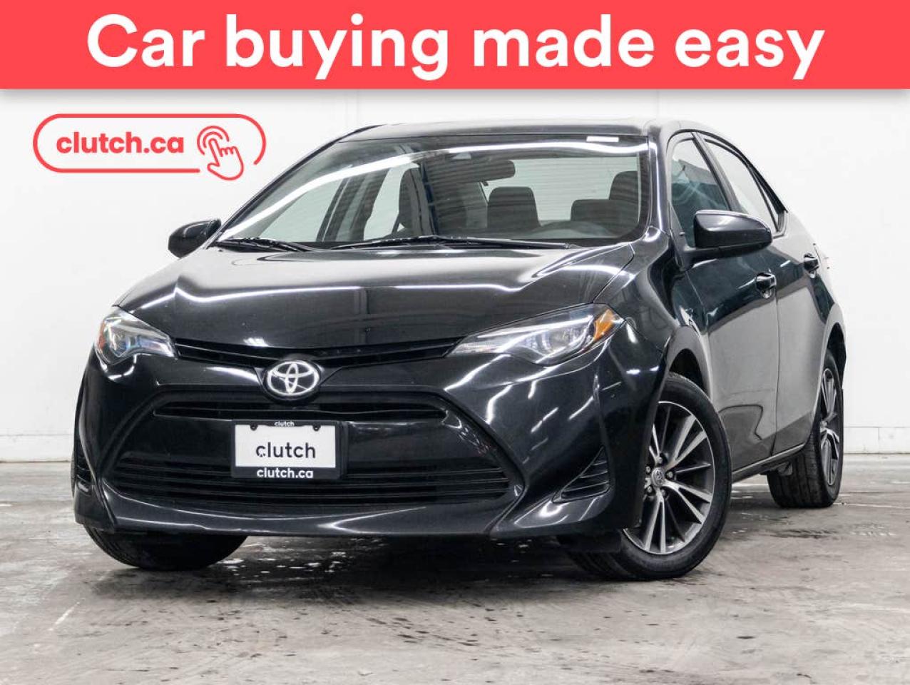 Used 2018 Toyota Corolla LE w/ LE Upgrade Package w/ Heated Steering Wheel, Heated Front Seats, Rearview Camera for sale in Toronto, ON