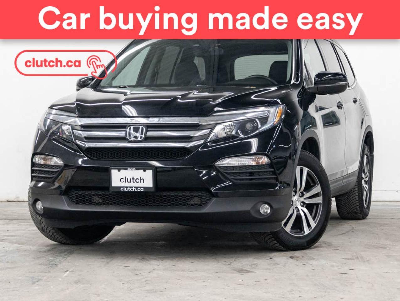 Used 2017 Honda Pilot EX-L RES AWD w/ Rear Entertainment System, Apple CarPlay & Android Auto, Heated Steering Wheel for sale in Toronto, ON