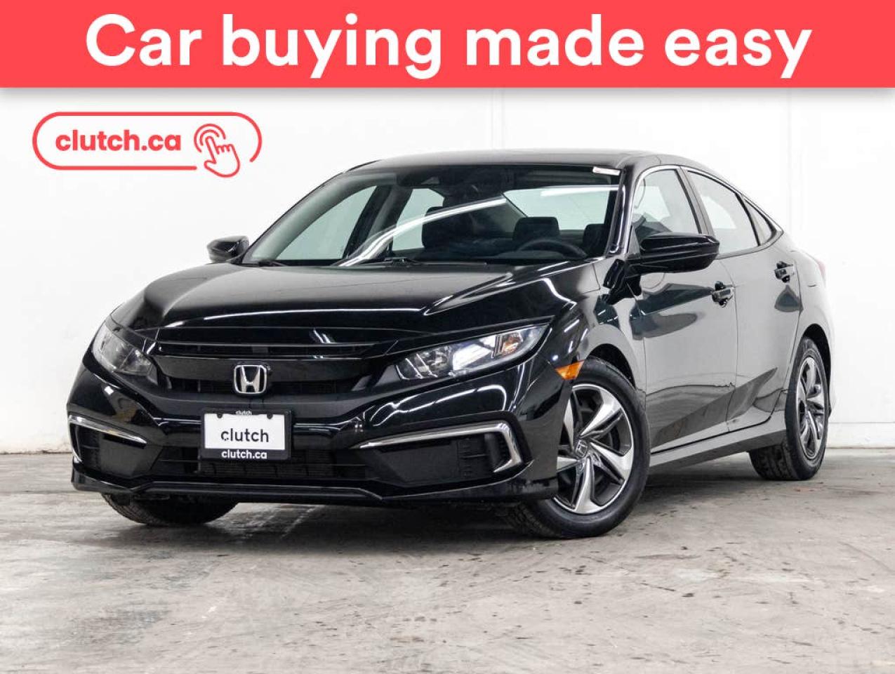 Used 2019 Honda Civic LX w/ Apple CarPlay & Android Auto, A/C, Rearview Cam for sale in Toronto, ON