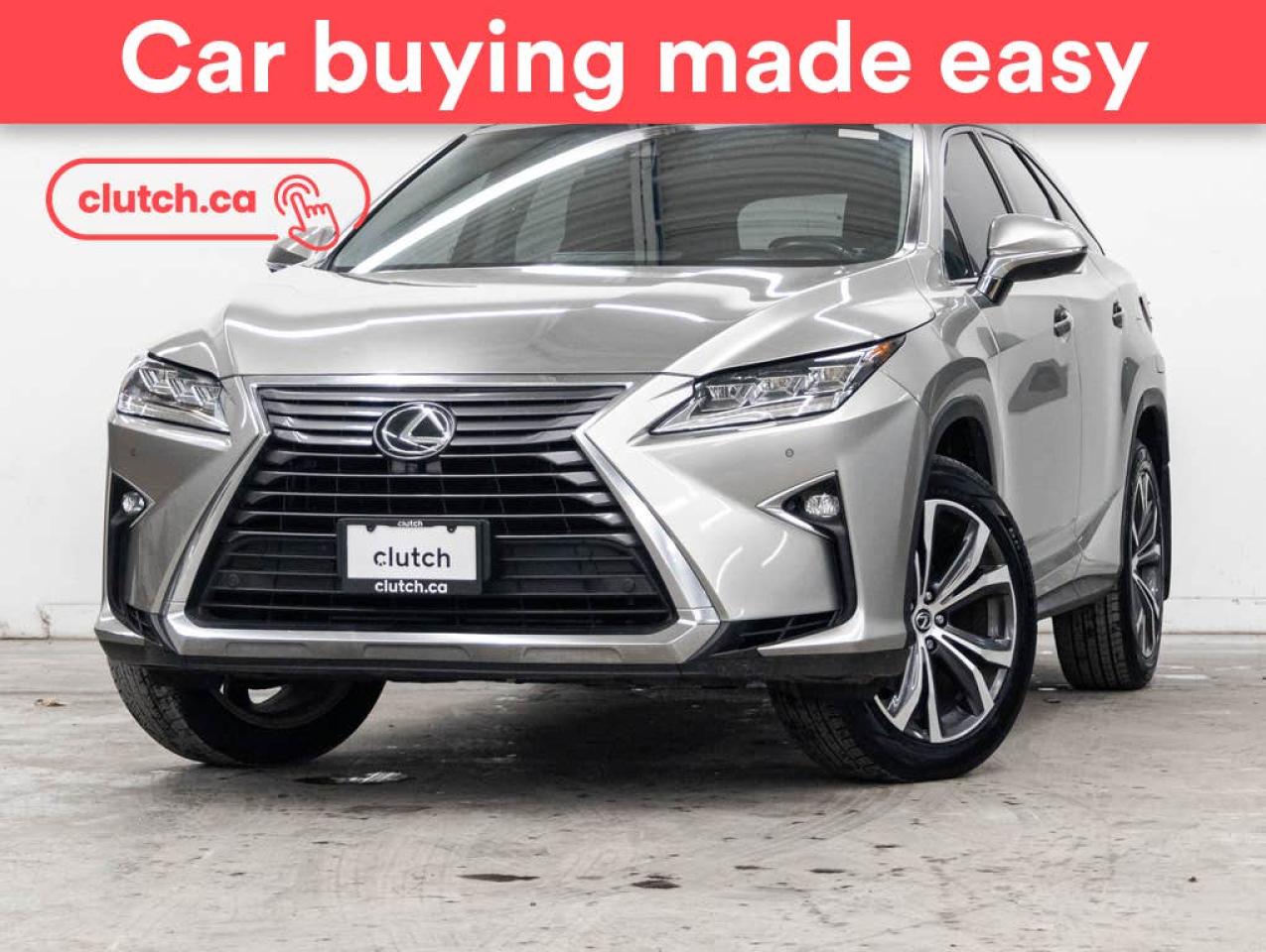 Used 2018 Lexus RX 350L AWD w/ Power Sunroof, Dual Zone A/C, Rearview Cam for sale in Toronto, ON