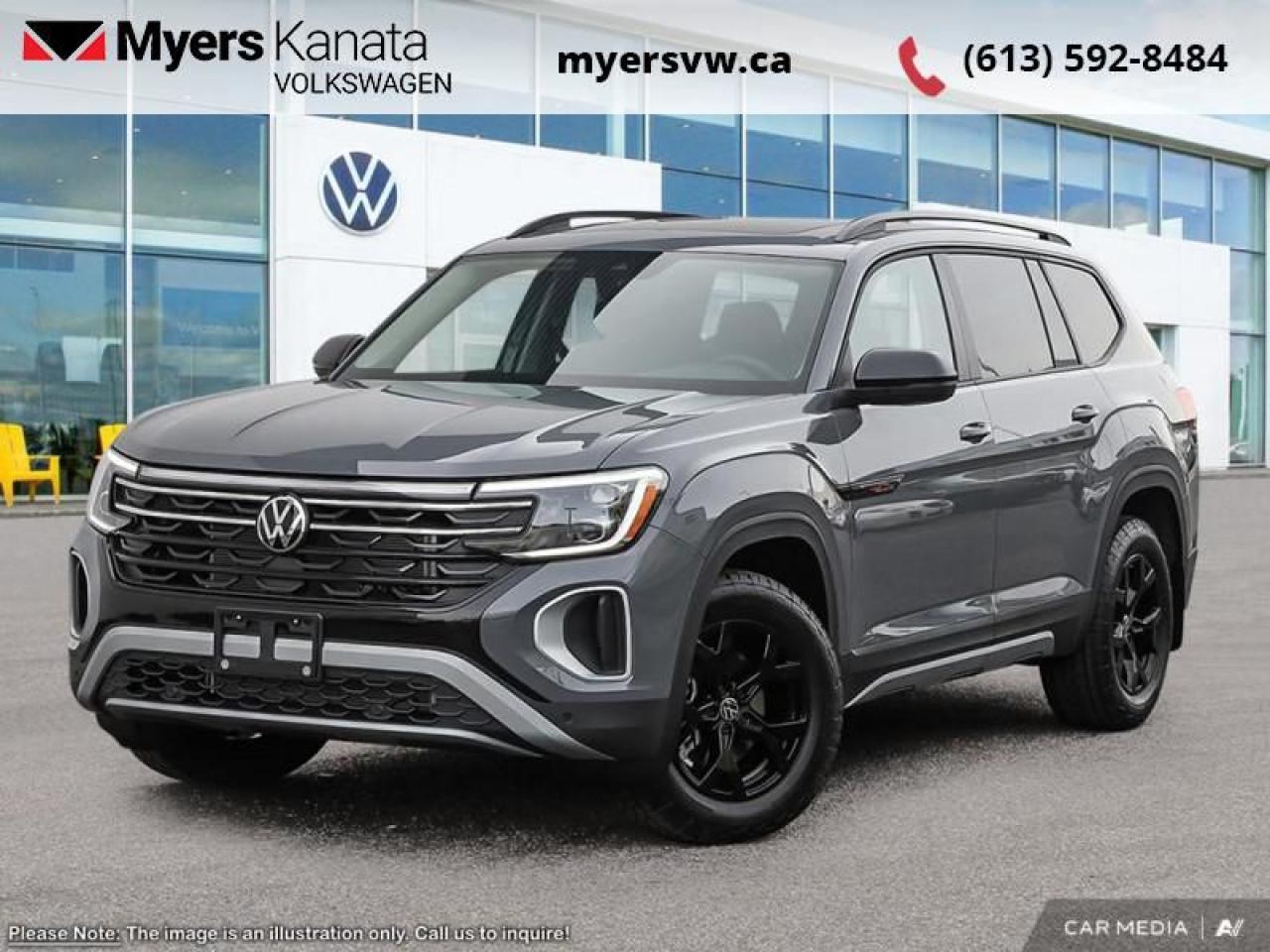 New 2025 Volkswagen Atlas Peak Edition 2.0 TSI  - Sunroof for sale in Kanata, ON