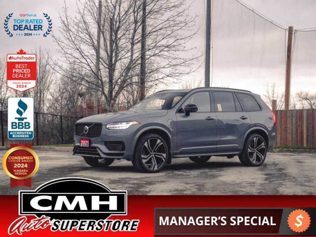 Used 2021 Volvo XC90 T8 eAWD R-Design  **HYBRID** for sale in St. Catharines, ON