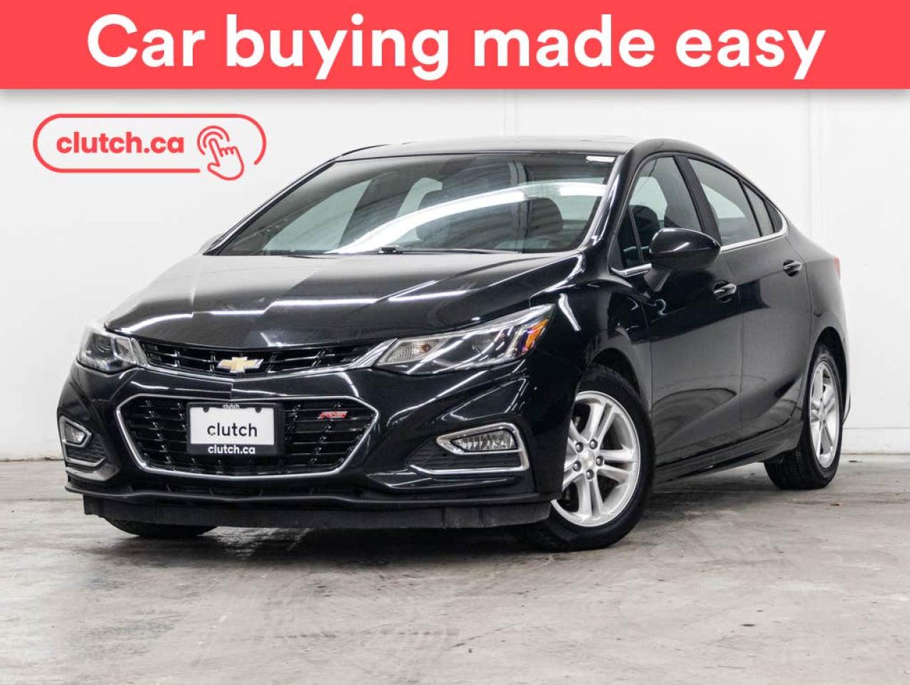 Used 2017 Chevrolet Cruze LT w/ Technology & Convenience Pkg.   w/ Apple CarPlay & Android Auto, Heated Front Seats, Rearview Camera for sale in Toronto, ON