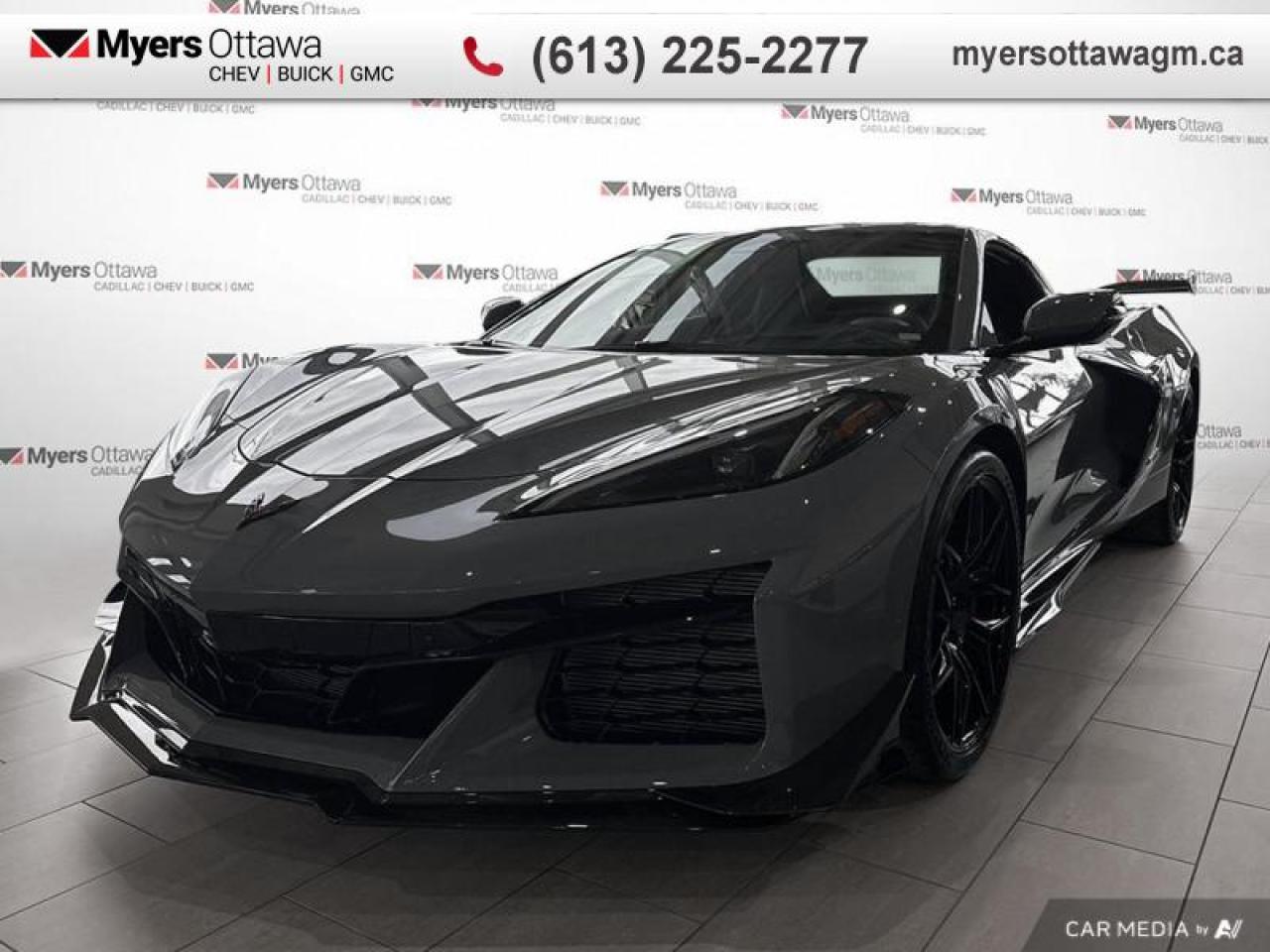 New 2025 Chevrolet Corvette Z06 Convertible  Z06 CONVERTIBLE, Z07 PKG, CARBON PKG, SOA WHEELS, RED SEAT BELTS for sale in Ottawa, ON