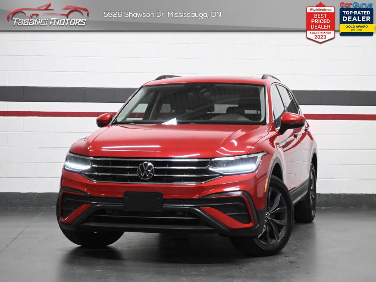 Used 2023 Volkswagen Tiguan Comfortline  No Accident Digital Dash Leather Panoramic Roof Remote Start for sale in Mississauga, ON