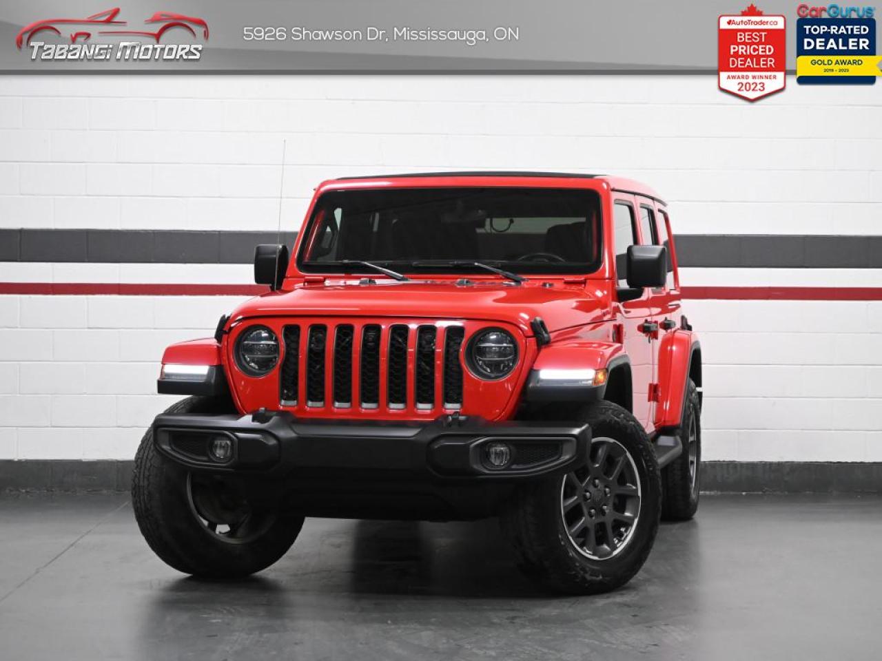 Used 2021 Jeep Wrangler Sahara Unlimited  No Accident Leather One Touch Roof Remote Start for sale in Mississauga, ON