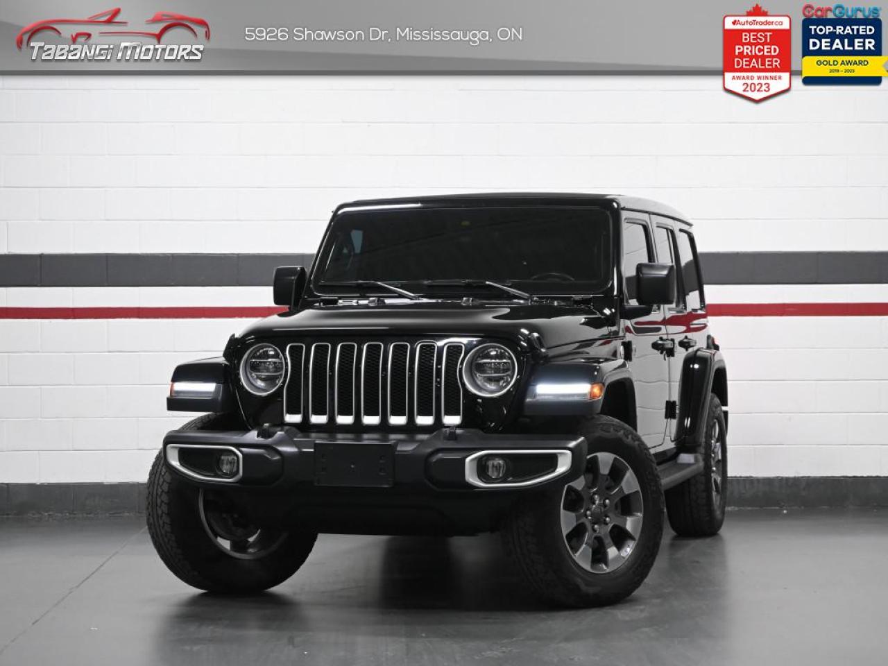 Used 2020 Jeep Wrangler Unlimited Sahara  No Accident Leather One Touch Roof Remote Start for sale in Mississauga, ON