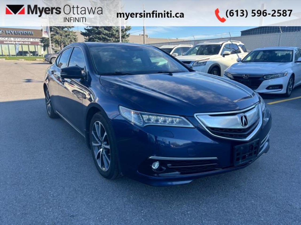 Used 2017 Acura TLX Elite  - Navgiation -  Sunroof for sale in Ottawa, ON