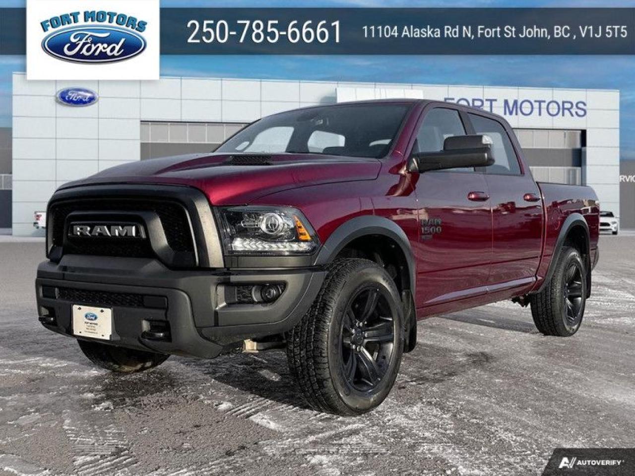 Used 2022 RAM 1500 Classic Warlock  - Aluminum Wheels for sale in Fort St John, BC