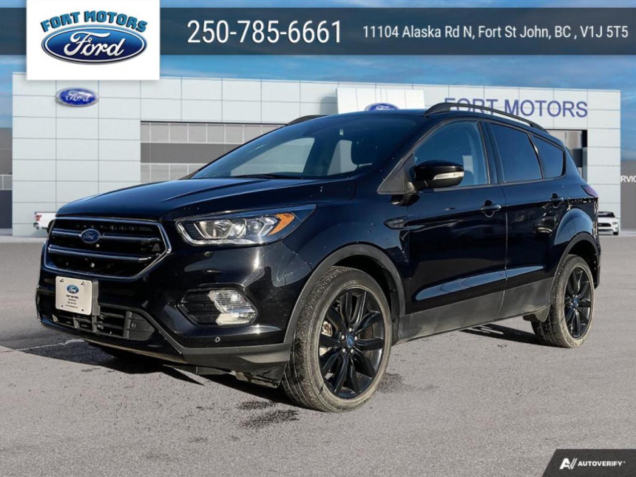 Used 2019 Ford Escape Titanium 4WD  - Navigation -  Leather Seats for sale in Fort St John, BC