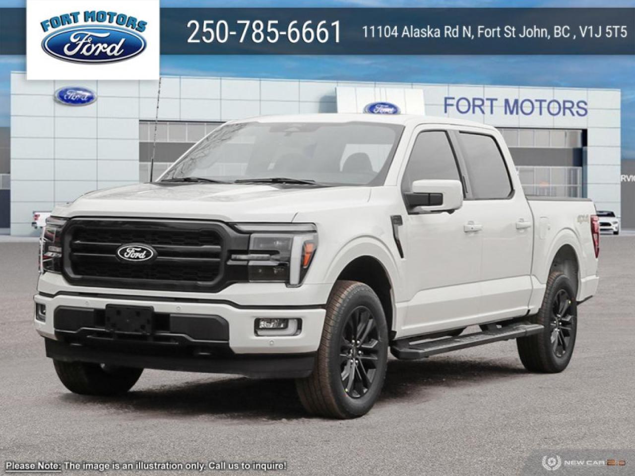 New 2024 Ford F-150 LARIAT  - Sunroof for sale in Fort St John, BC