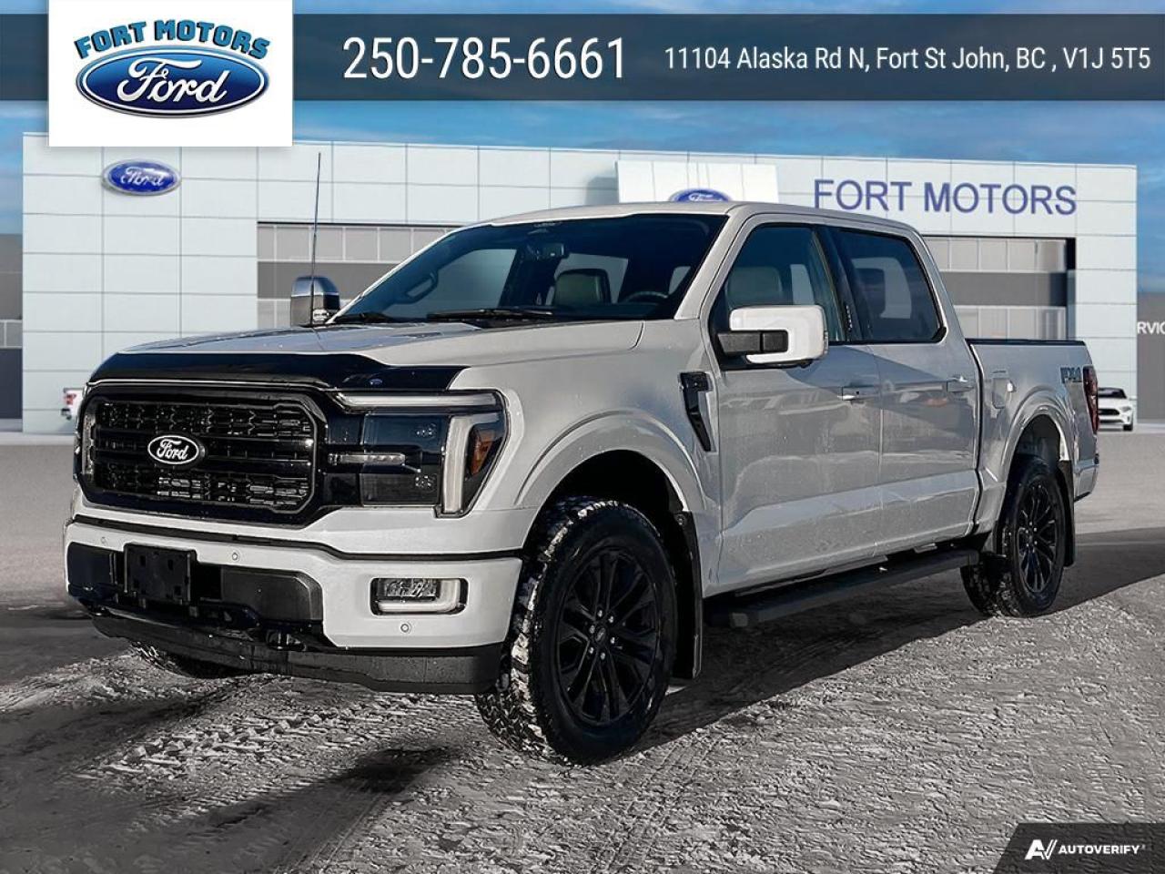 New 2024 Ford F-150 LARIAT  - Sunroof for sale in Fort St John, BC