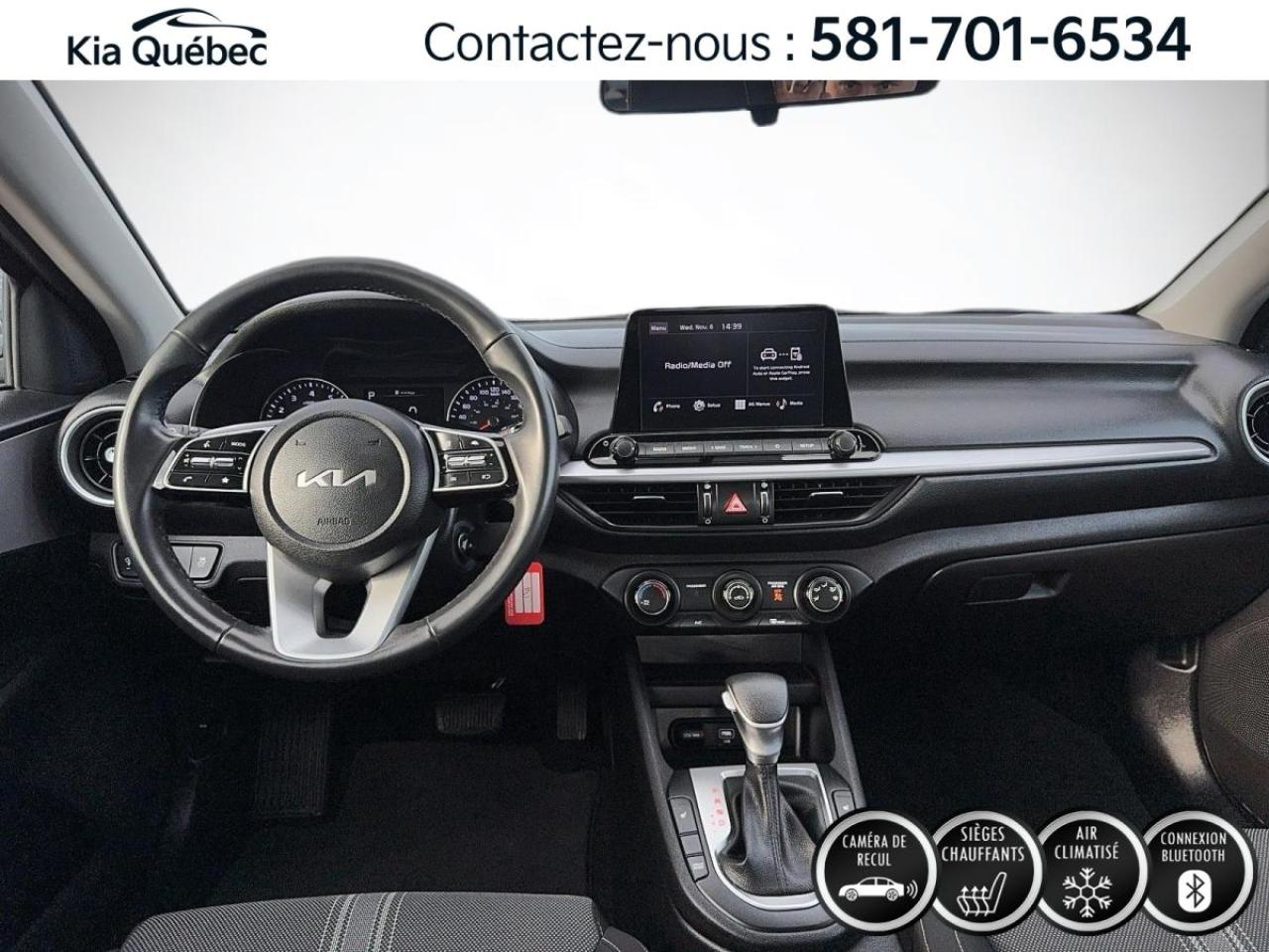 Used 2023 Kia Forte LX * CVT* CARPLAY* CAMERA* SIEGES CHAUFFANTS* for sale in Québec, QC