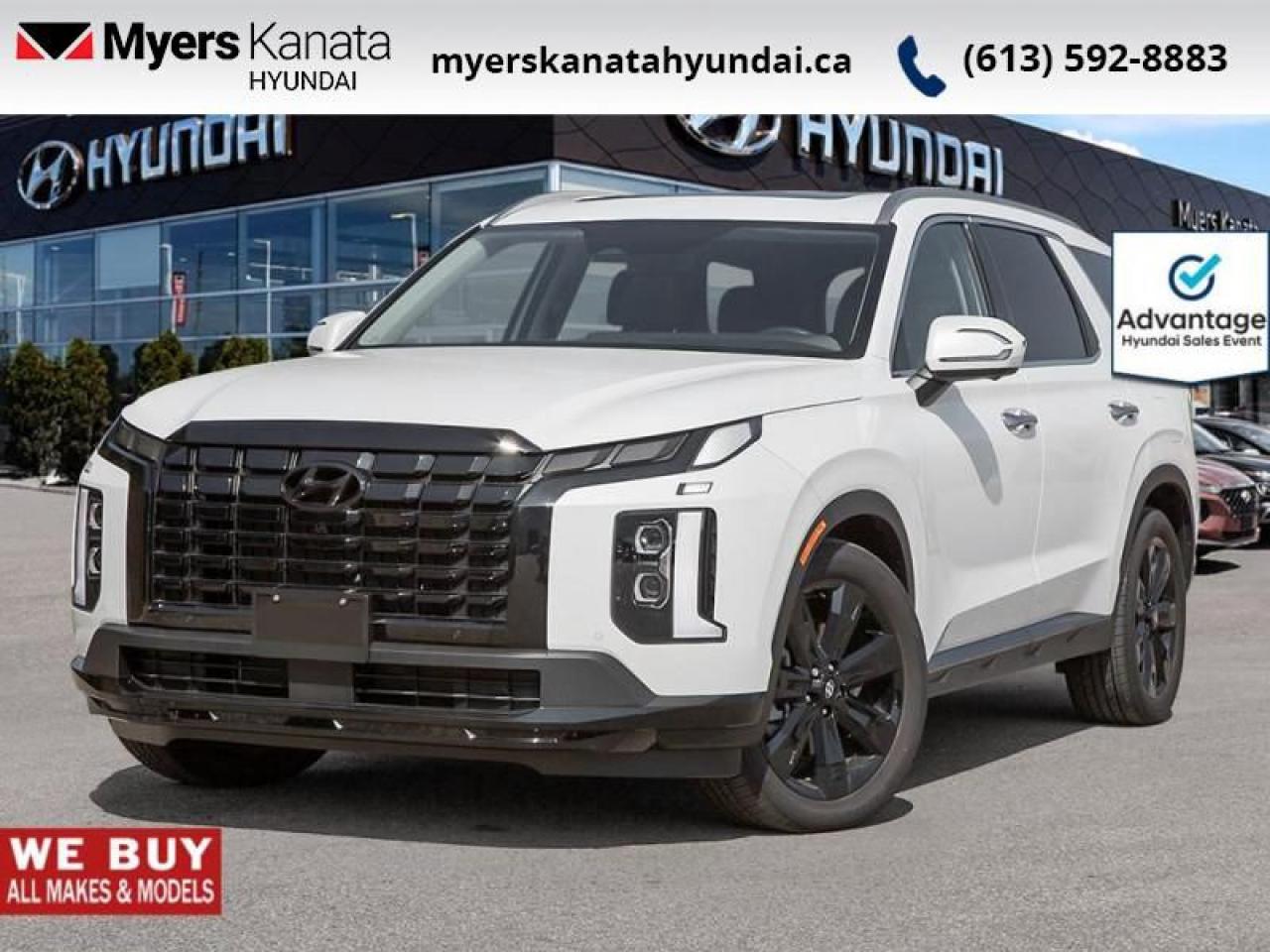 New 2025 Hyundai PALISADE Urban 8-Passenger  - Cooled Seats - $193.59 /Wk for sale in Kanata, ON