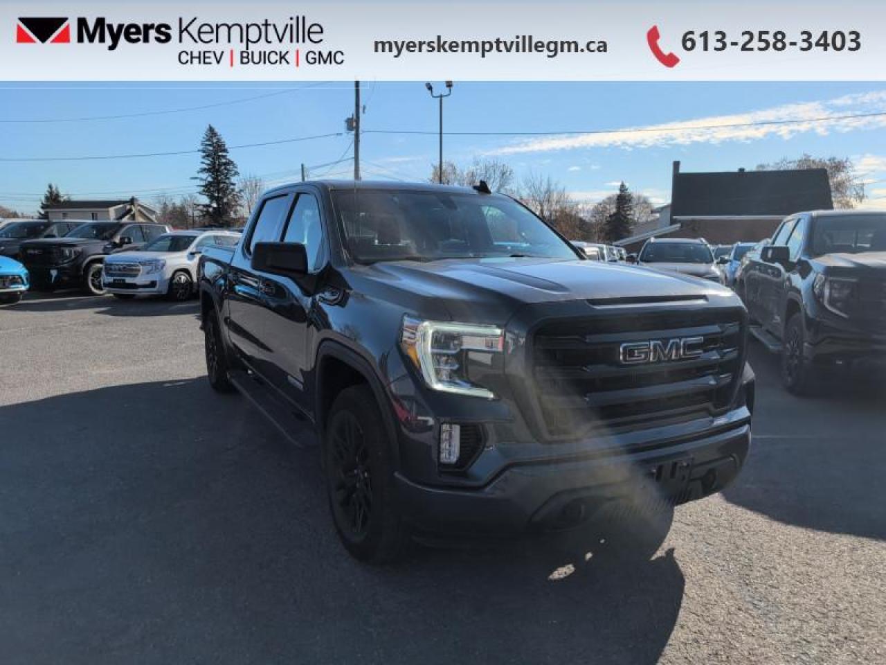 Used 2021 GMC Sierra 1500 Elevation  - Remote Start for sale in Kemptville, ON