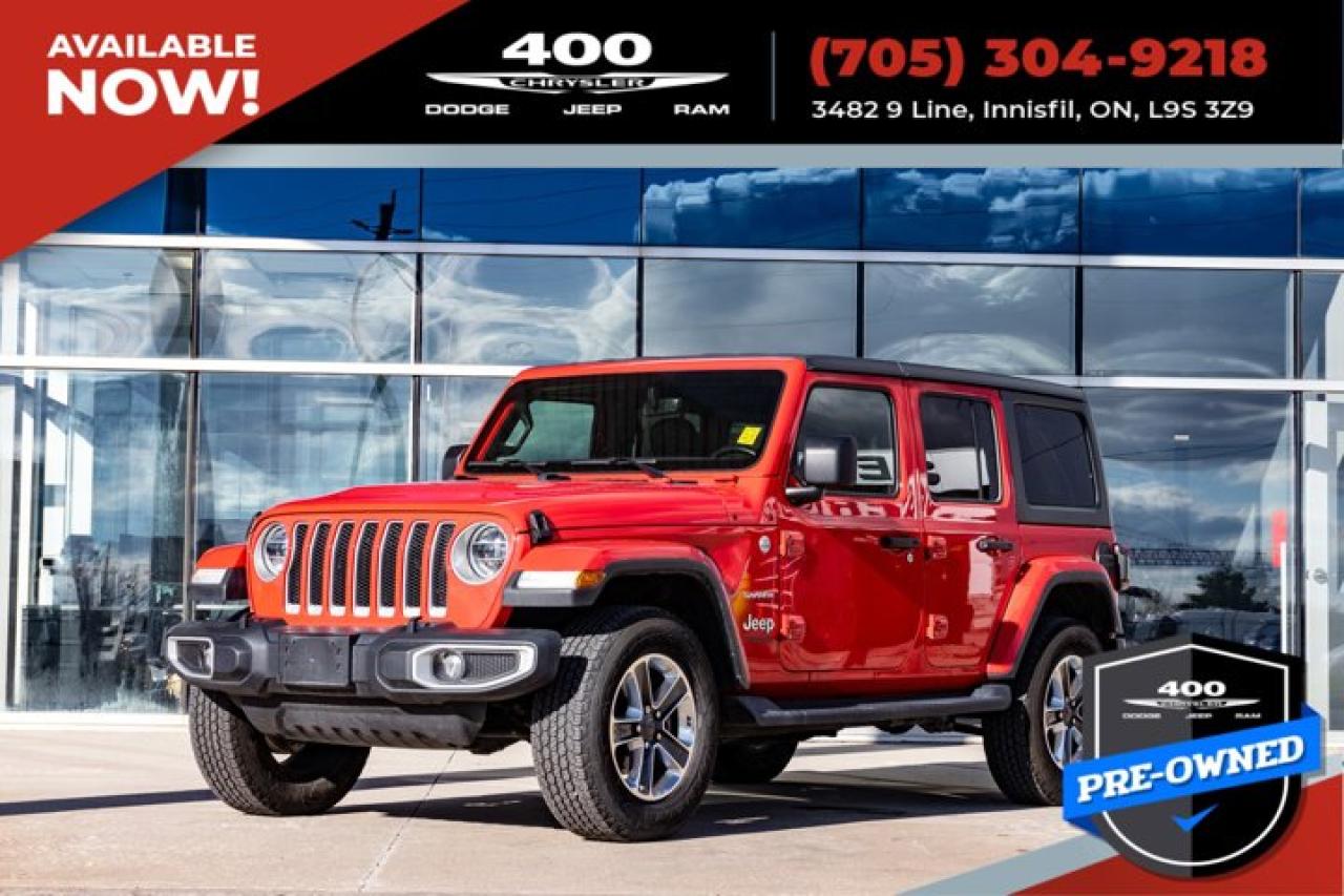 Used 2020 Jeep Wrangler Unlimited Sahara for sale in Innisfil, ON