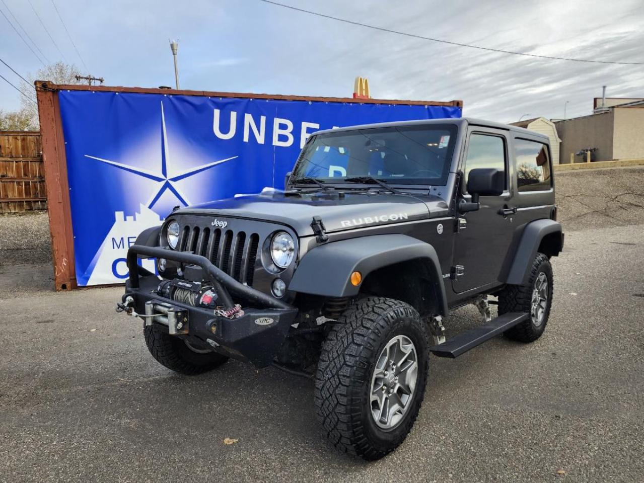 Used 2016 Jeep Wrangler 4 RM 2 portes Rubicon for sale in Medicine Hat, AB