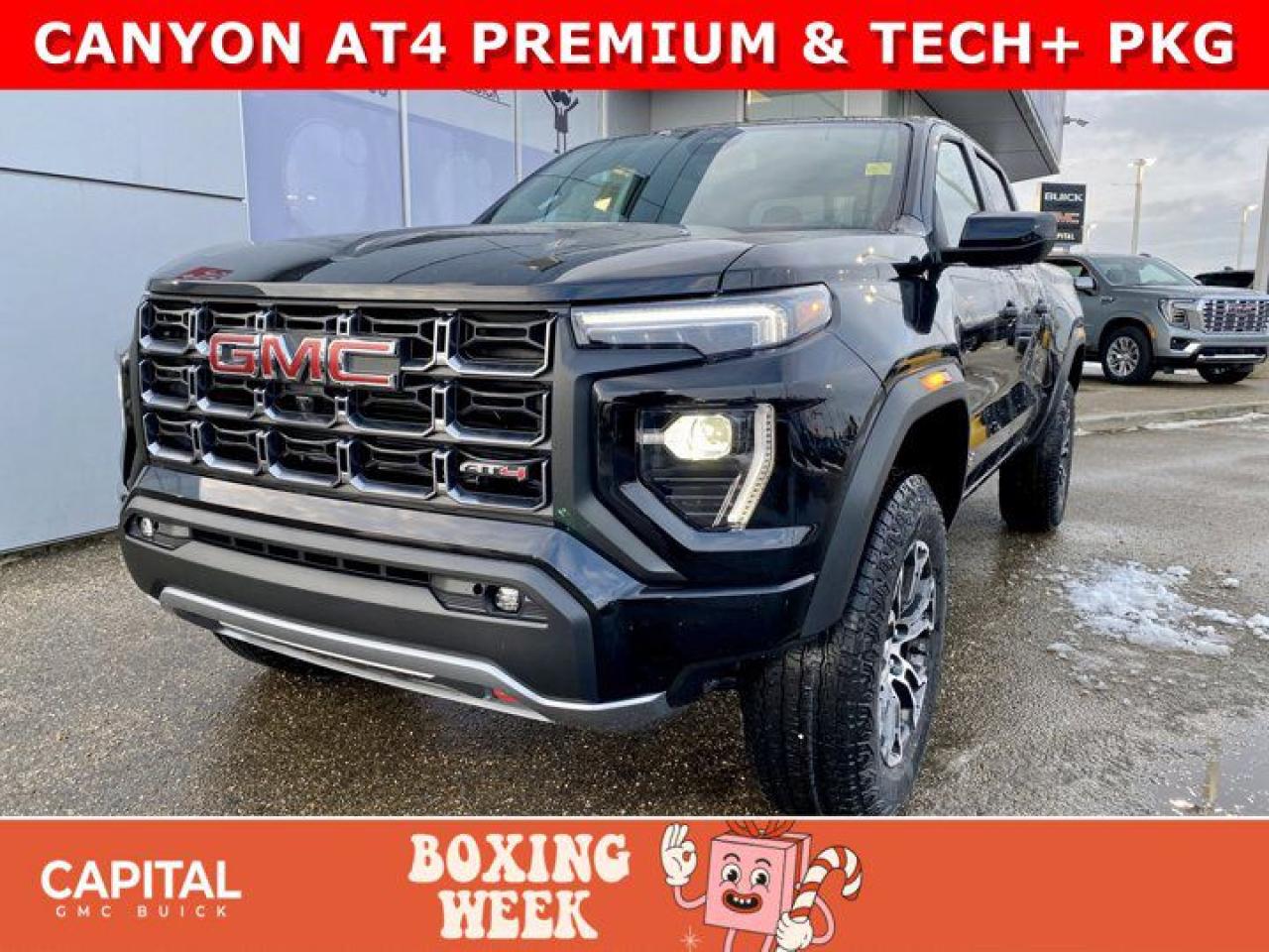 New 2024 GMC Canyon Crew Cab AT4 for sale in Edmonton, AB