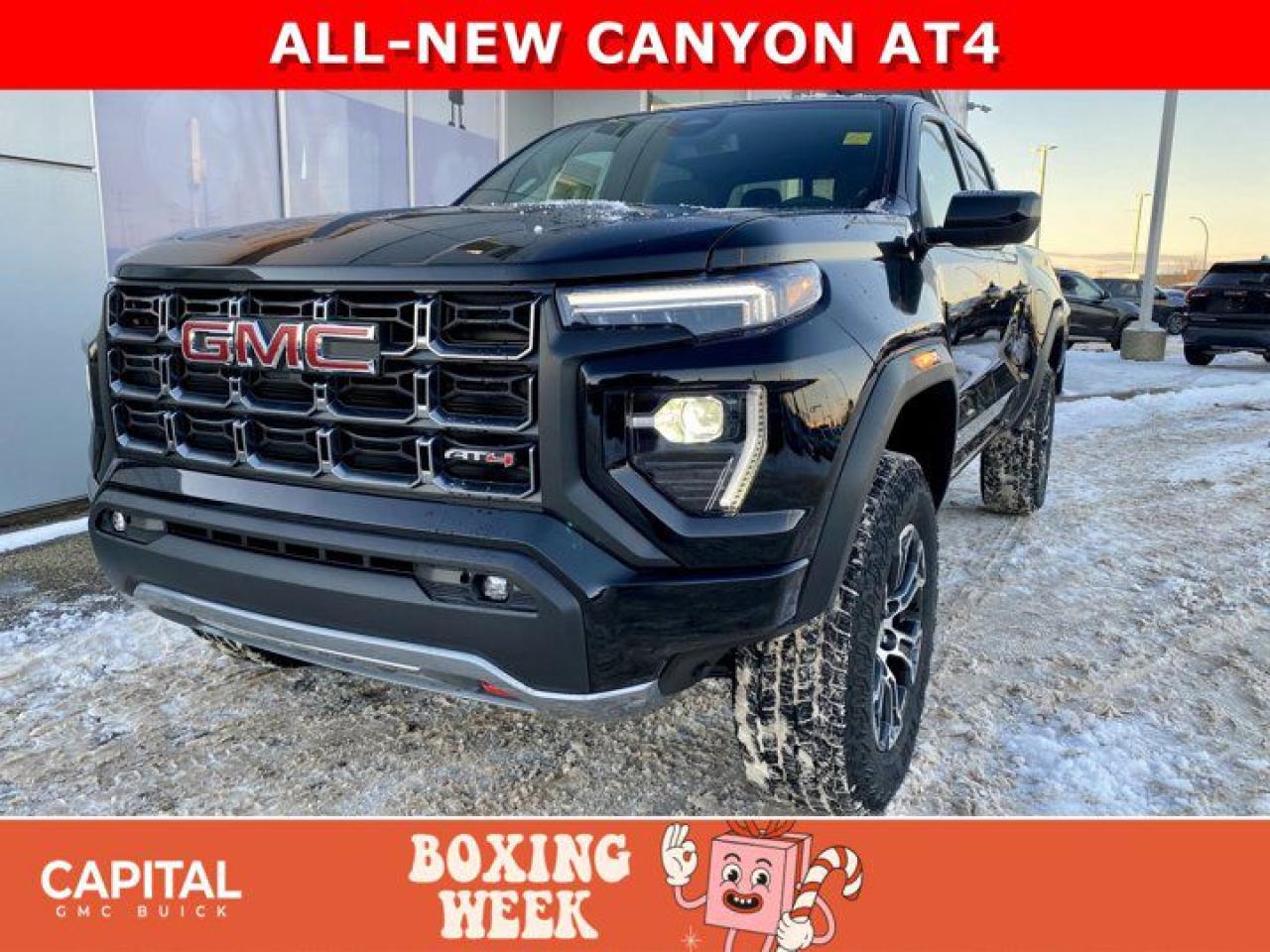 New 2024 GMC Canyon Crew Cab AT4 for sale in Edmonton, AB