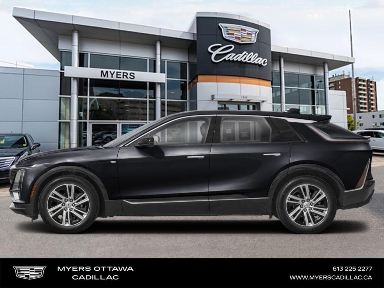 New 2025 Cadillac LYRIQ Luxury  LUXURY 1, AWD, STELLAR BLACK, $2500 REBATE!!! IN STOCK for sale in Ottawa, ON