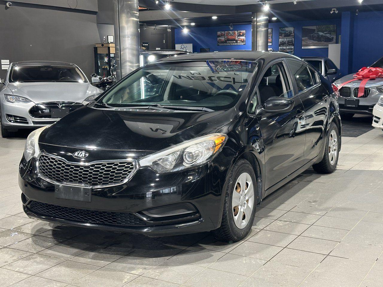 <p><strong>High Value Options:</strong></p><ul><li>Bluetooth Calling</li><li>Automatic Transmission</li><li>Clean Title</li></ul><p>The 2014 Kia Forte is a practical and efficient sedan designed for everyday convenience. This vehicle features Bluetooth calling, allowing for hands-free communication and added safety while driving. The automatic transmission provides a smooth and easy driving experience, perfect for city commutes and long trips alike. With a clean title, this Kia Forte offers peace of mind to its next owner. Known for its reliability and fuel efficiency, the Kia Forte is an excellent choice for those seeking a dependable and well-equipped sedan.</p><p><strong>3 Month/5000 KM Powertrain Warranty on every vehicle!</strong> 3-month warranty price is included in the advertised price. Extended warranties available (extended warranty prices not included).</p><p>Every vehicle sold at Match is clean title. We do not sell ANY rebuilt vehicles. We also provide a verified CarFax report for each vehicle.</p><p>Financing available; please visit <a target=_blank rel=noopener noreferrer href=http://www.matchautomarket.ca><a rel=noopener target=_new><span>www.matchautomarket.ca</span></a></a>.</p><p>Dealer permit: 4858<br>Address: 231 Oak Point Hwy</p>