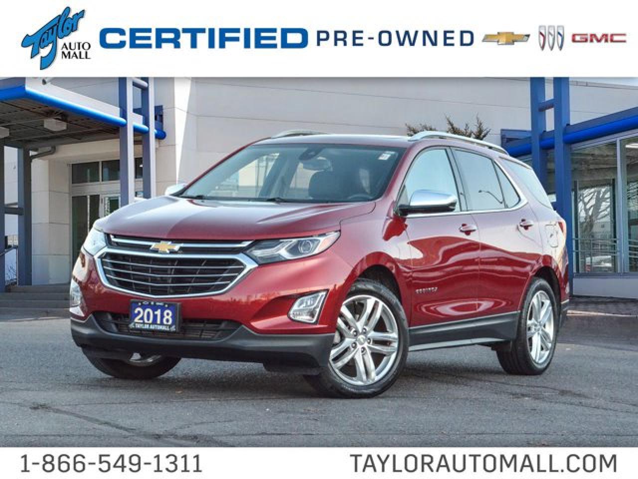 Used 2018 Chevrolet Equinox Premier- Leather Seats - $192 B/W for sale in Kingston, ON