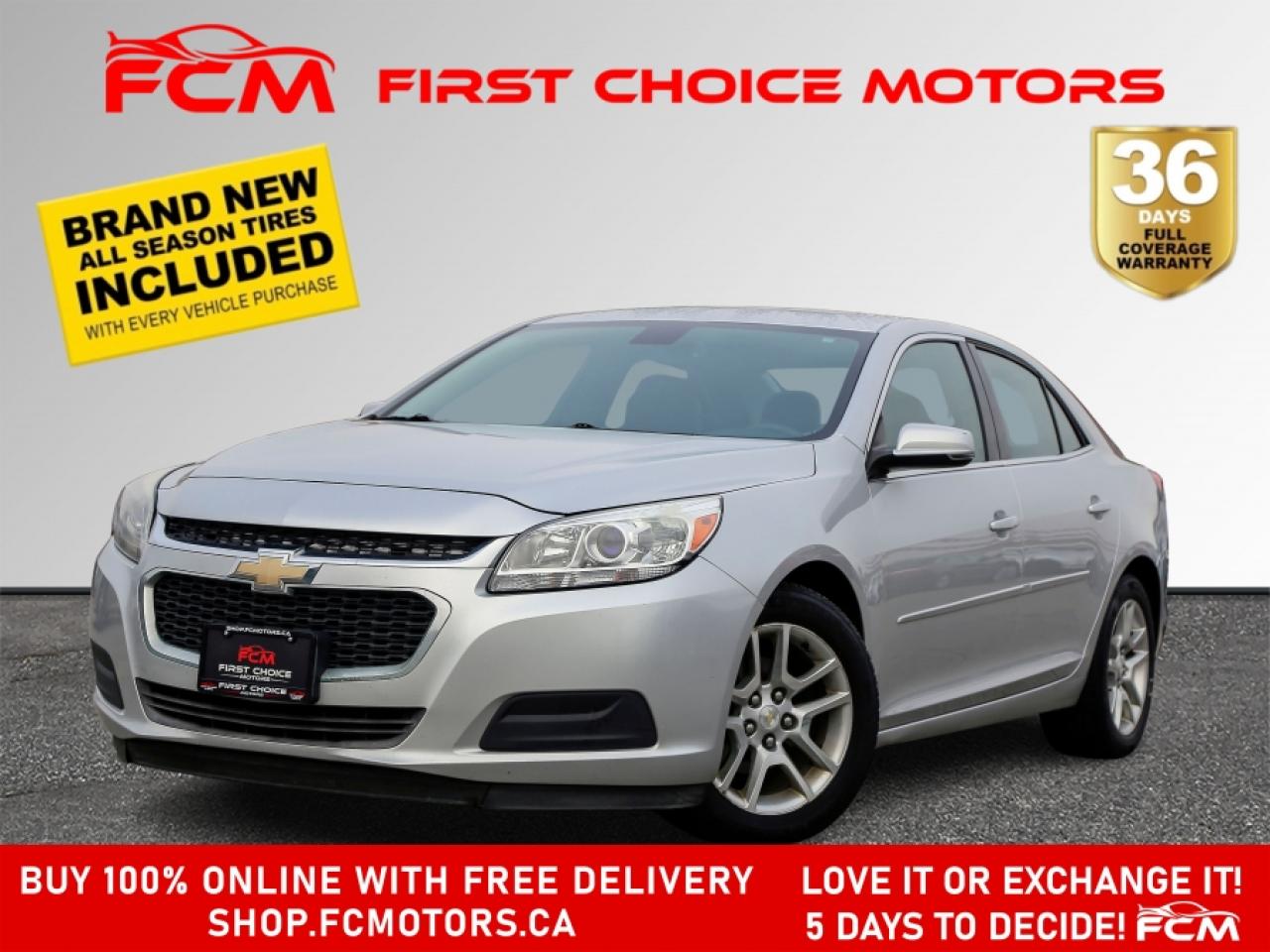 Used 2014 Chevrolet Malibu LT ~AUTOMATIC, FULLY CERTIFIED WITH WARRANTY!!!!~ for sale in North York, ON