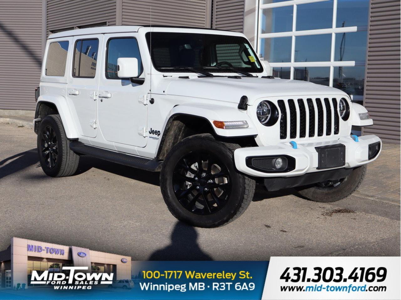 Used 2021 Jeep Wrangler 4xe Unlimited High Altitude | front/back Camera | 4XE for sale in Winnipeg, MB