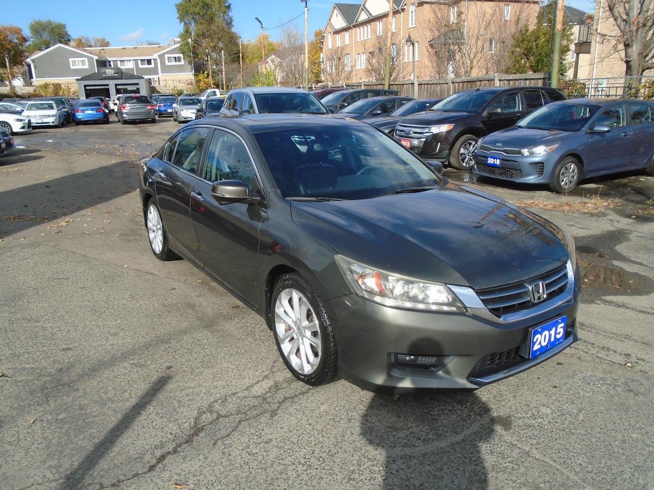 2015 Honda Accord TOURING / NAVI /REAR CAM /HEATED SEATS / SUNROOF/ - Photo #3