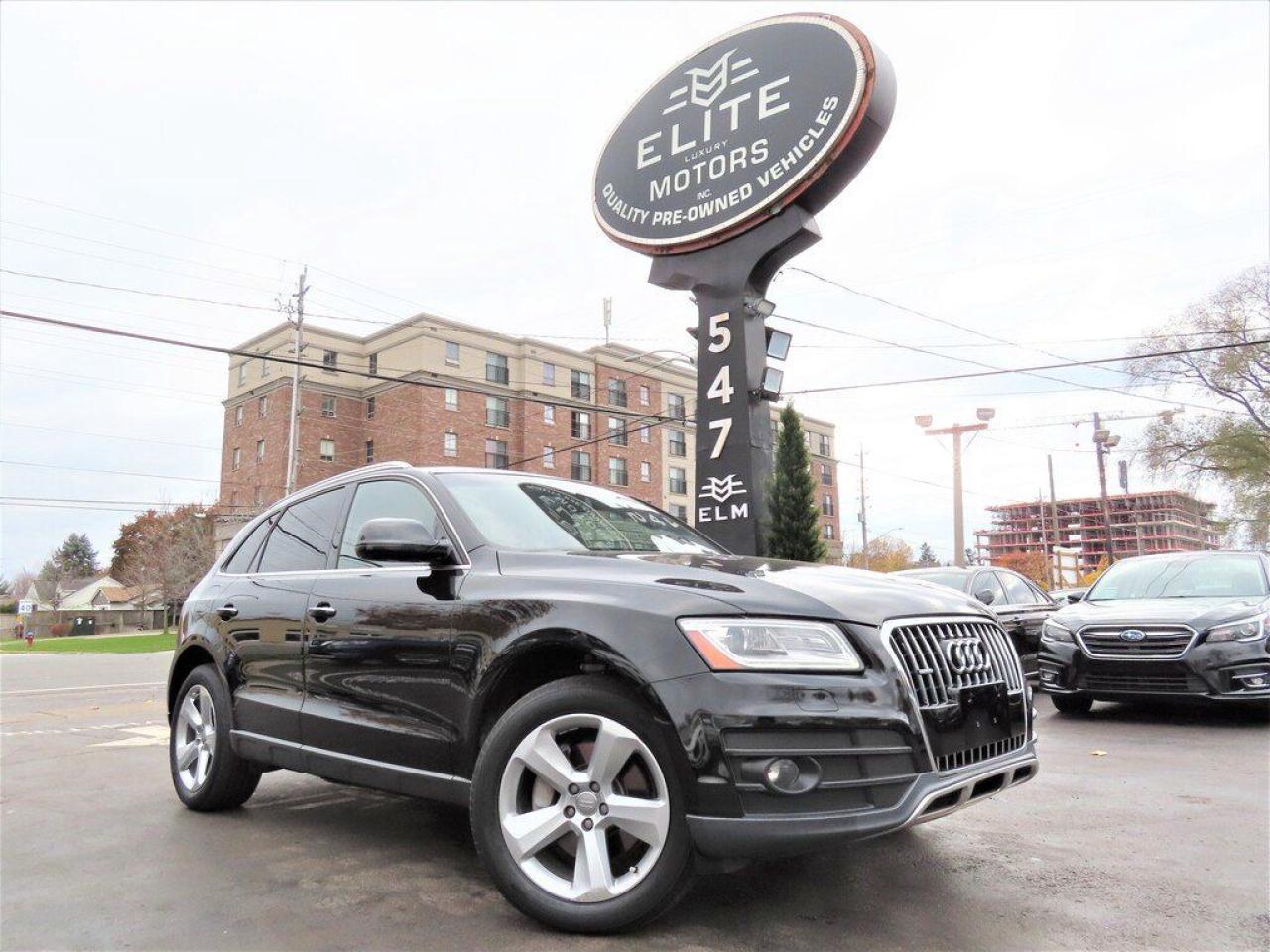 Used 2015 Audi Q5 TDI TECHNIK PKG-DIESEL-PANORAMA-NAVIGATION !! for sale in Burlington, ON