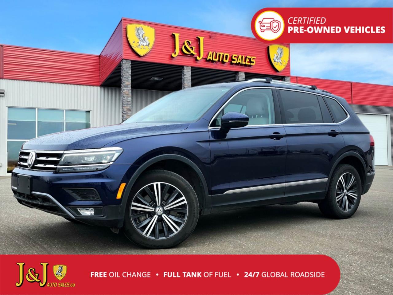 Used 2021 Volkswagen Tiguan Highline for sale in Brandon, MB