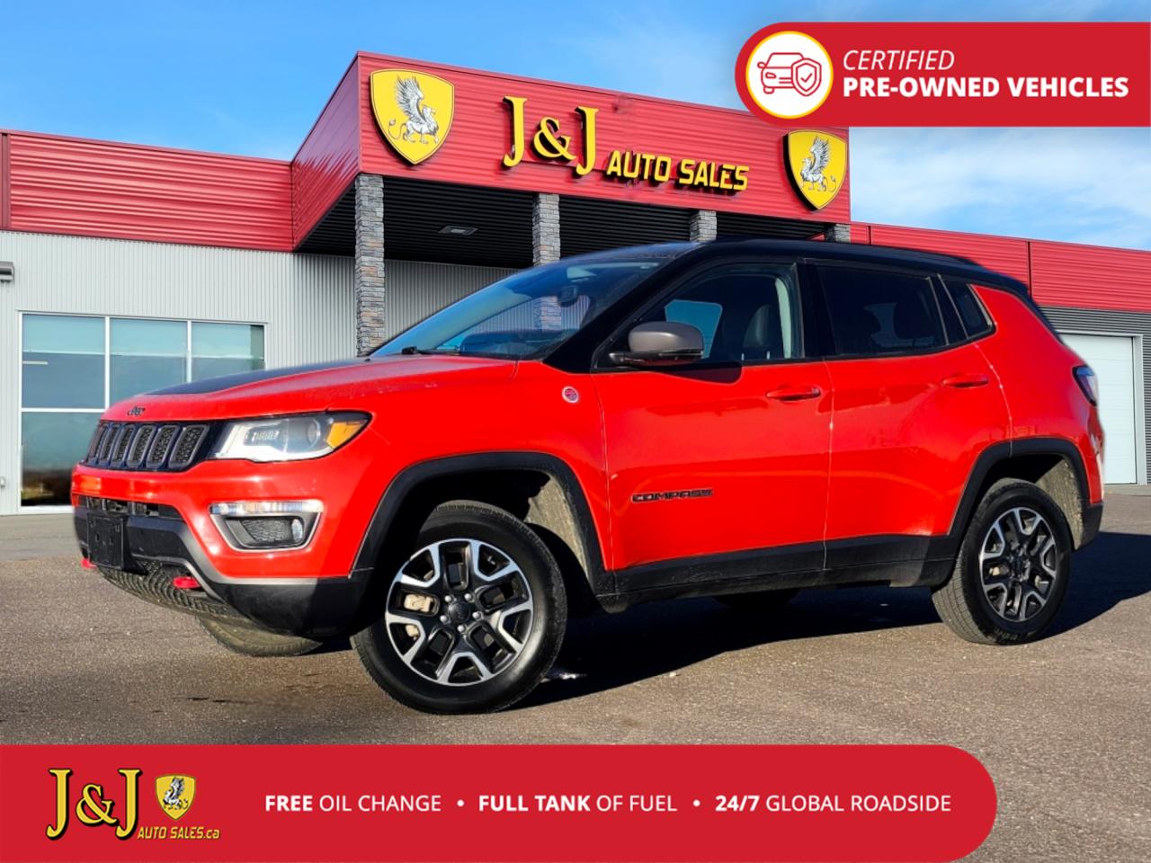 Used 2021 Jeep Compass Trailhawk for sale in Brandon, MB