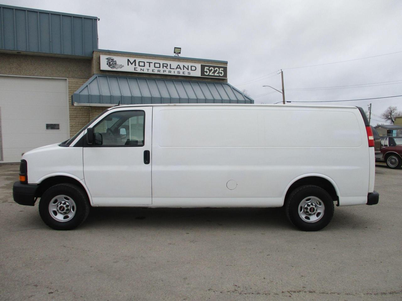 <p>4.8,auto,air,pw.pl. radio. Safetied, ext. wheelbase cargo equipped with divider, showing 220,000kms. paint isnt great. An ideal addition to your existing fleet , priced right at only $14,200. Taxes extra. Powertrain warranty avail. Motorland Enterprises. (204)895-7442 or text Cam @ (204)290-1908 for an appt. to view. Dealer permit #9964.</p>