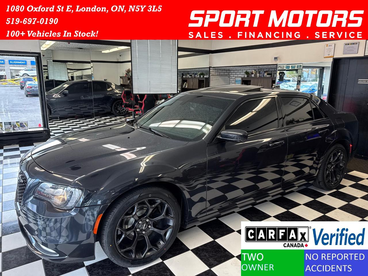 2019 Chrysler 300 S+New Tires+Brakes+ApplePlay+Roof+GPS+CLEAN CARFAX