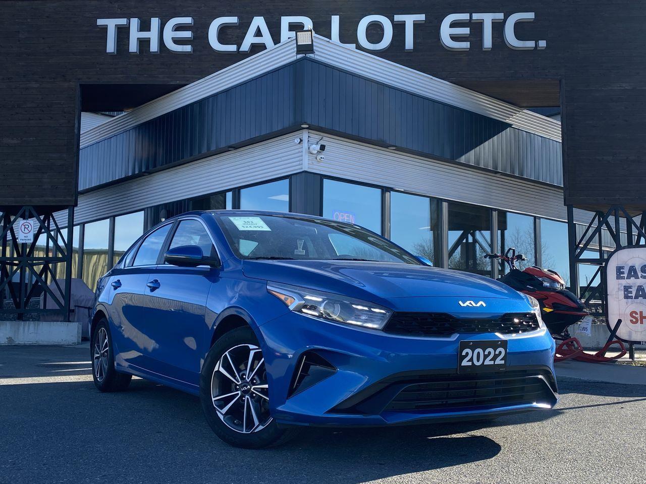 Used 2022 Kia Forte EX Premium PREVIOUS DAILY RENTAL! HEATED SEATS/STEERING WHEEL, BACK UP CAM, SIRIUS XM!! for sale in Sudbury, ON